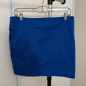 Poetry Blue Mini Skirt